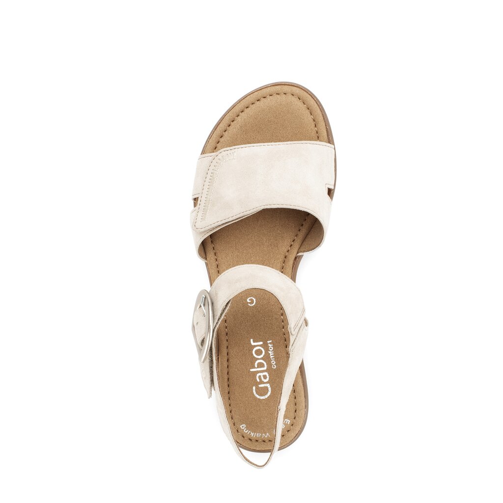 Gabor comfort Riemchensandale beige