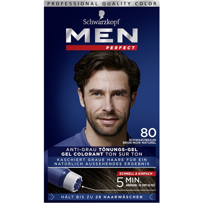 Anti-Grau-Tönungs-Gel Natur Schwarzbraun