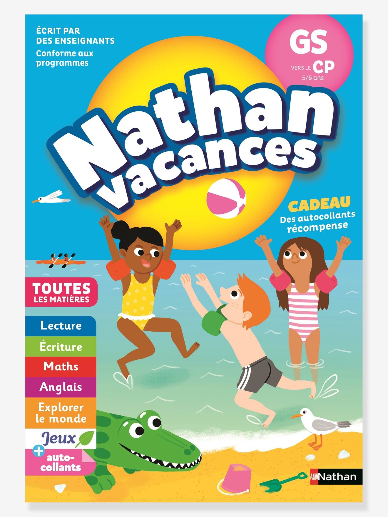 Cahier de Vacances 2022 de la GS vers le CP