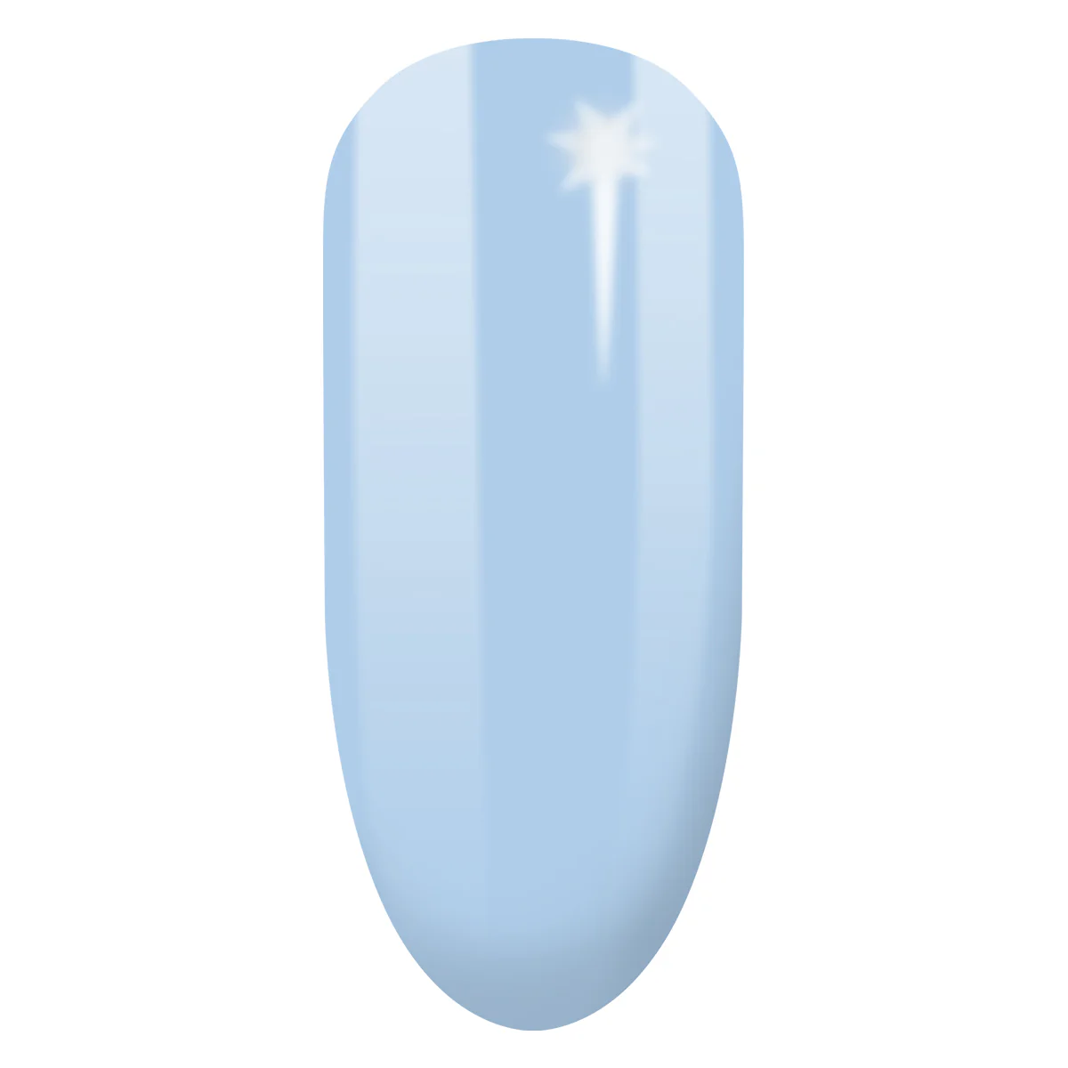 Esmalte de uñas semipermanente con efecto gel y efecto gel, diseño de unicornio.