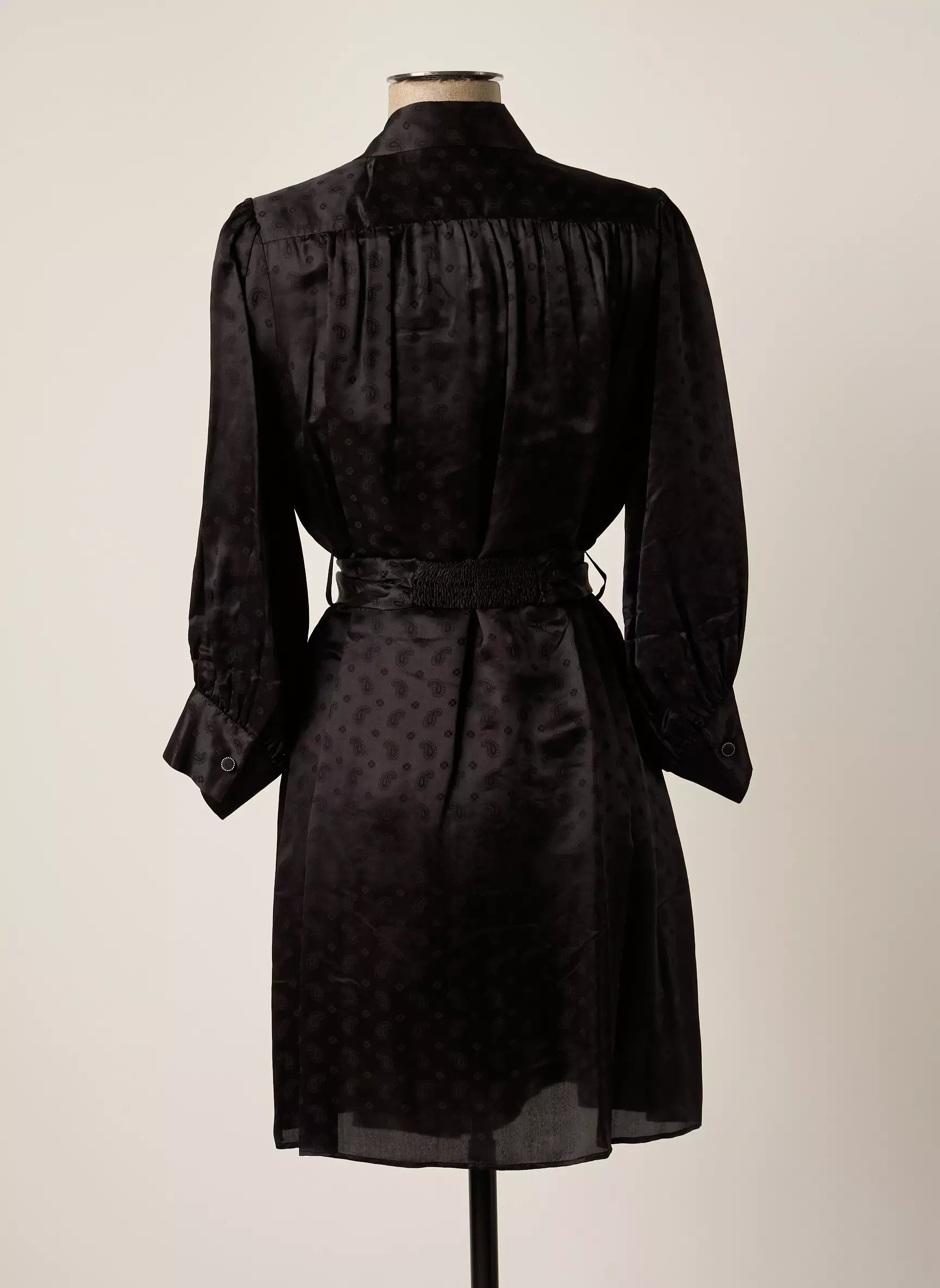The Kooples Robes Courtes Femme couleur noir