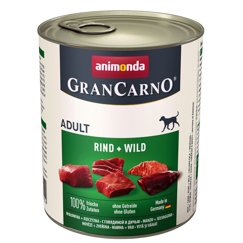 Probierpaket animonda GranCarno Original Adult 6 x 800 g