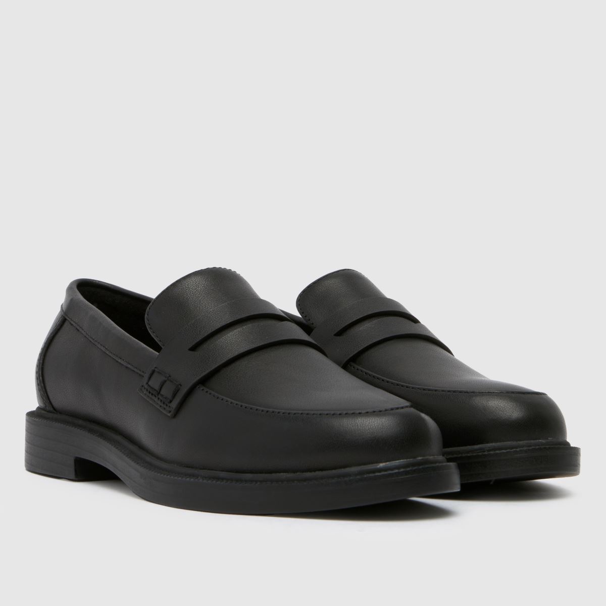 Schuh svarta Libby loafers flickor juniorskor