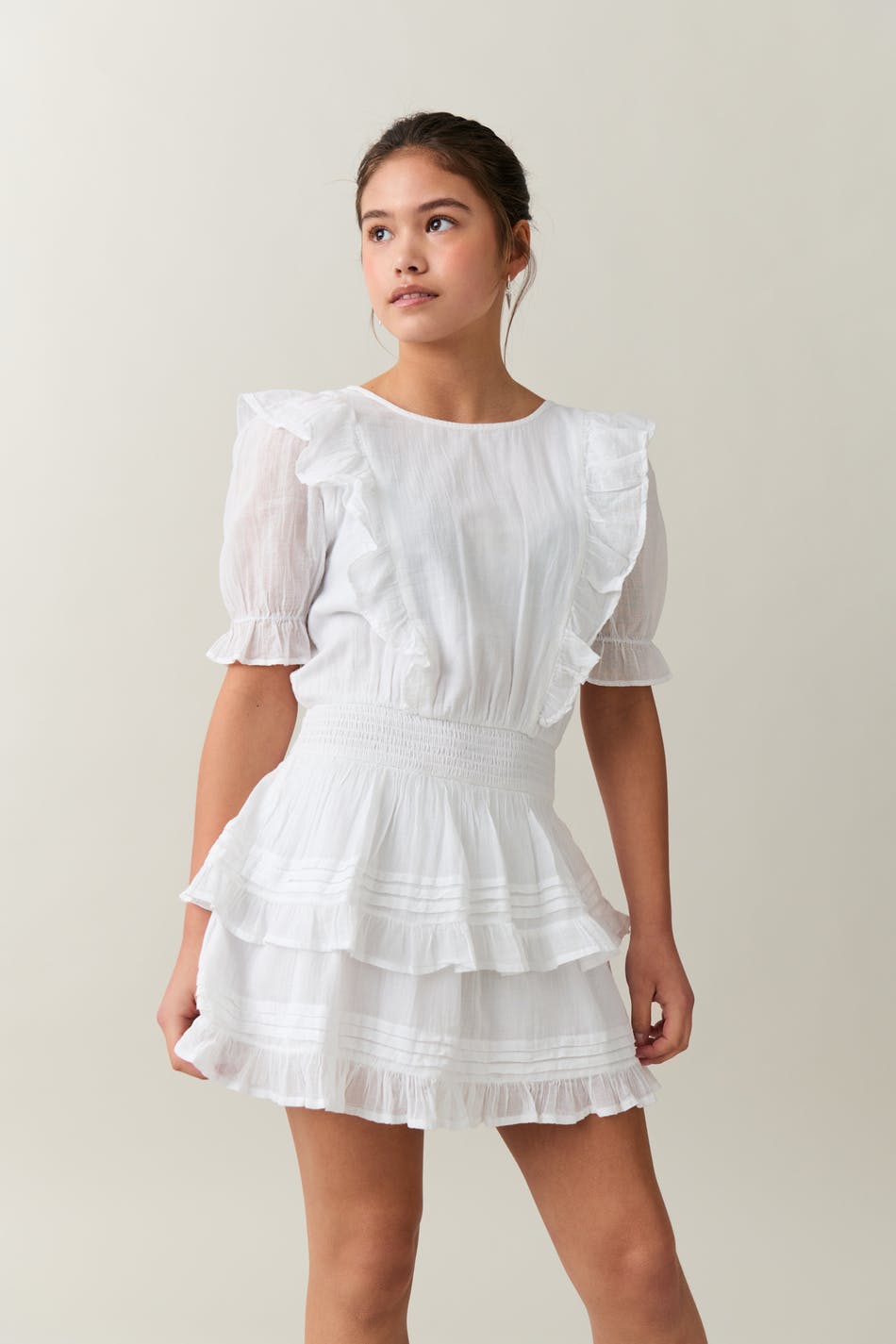 Y open back dress