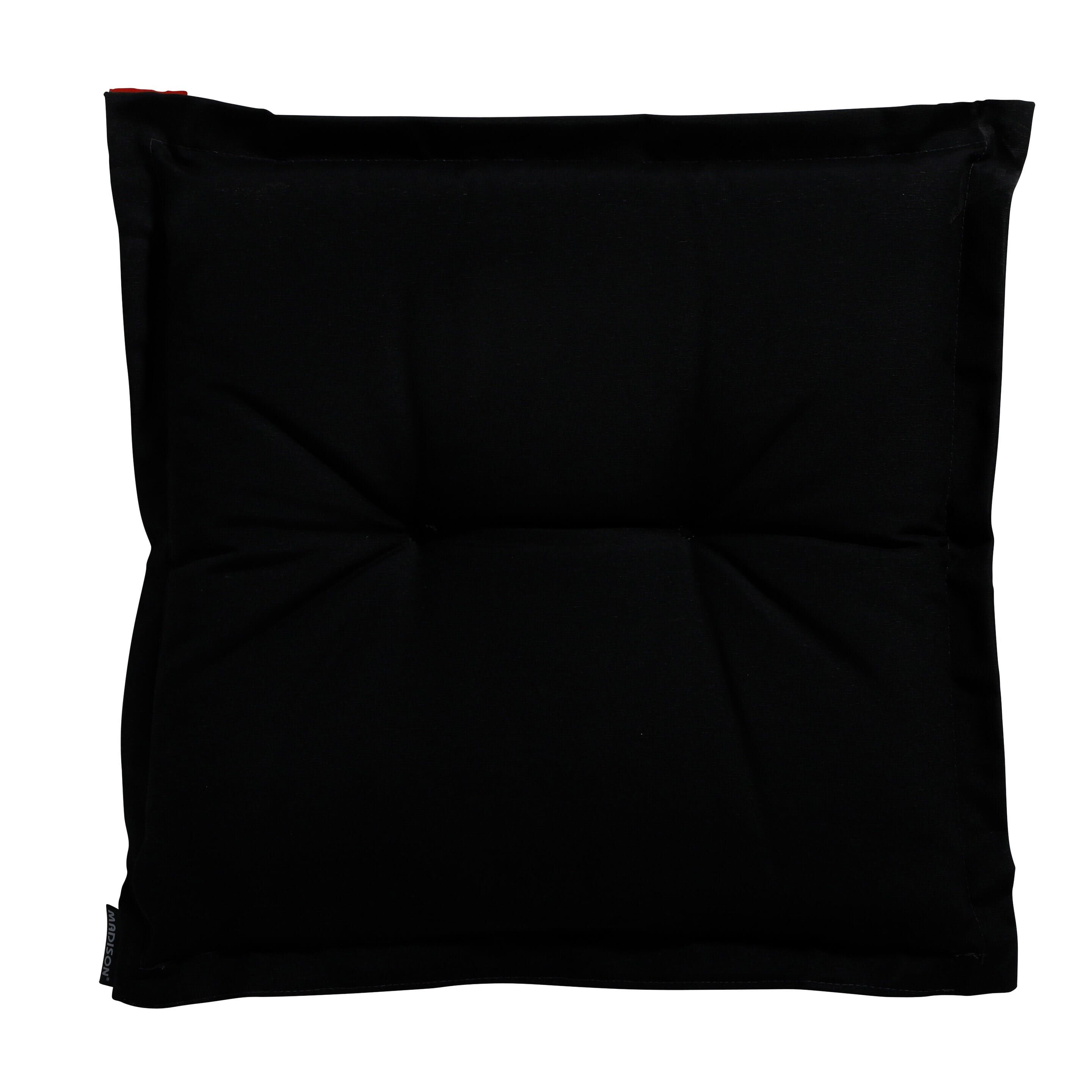 Madison Panama Black 50x50 Sitzkissen