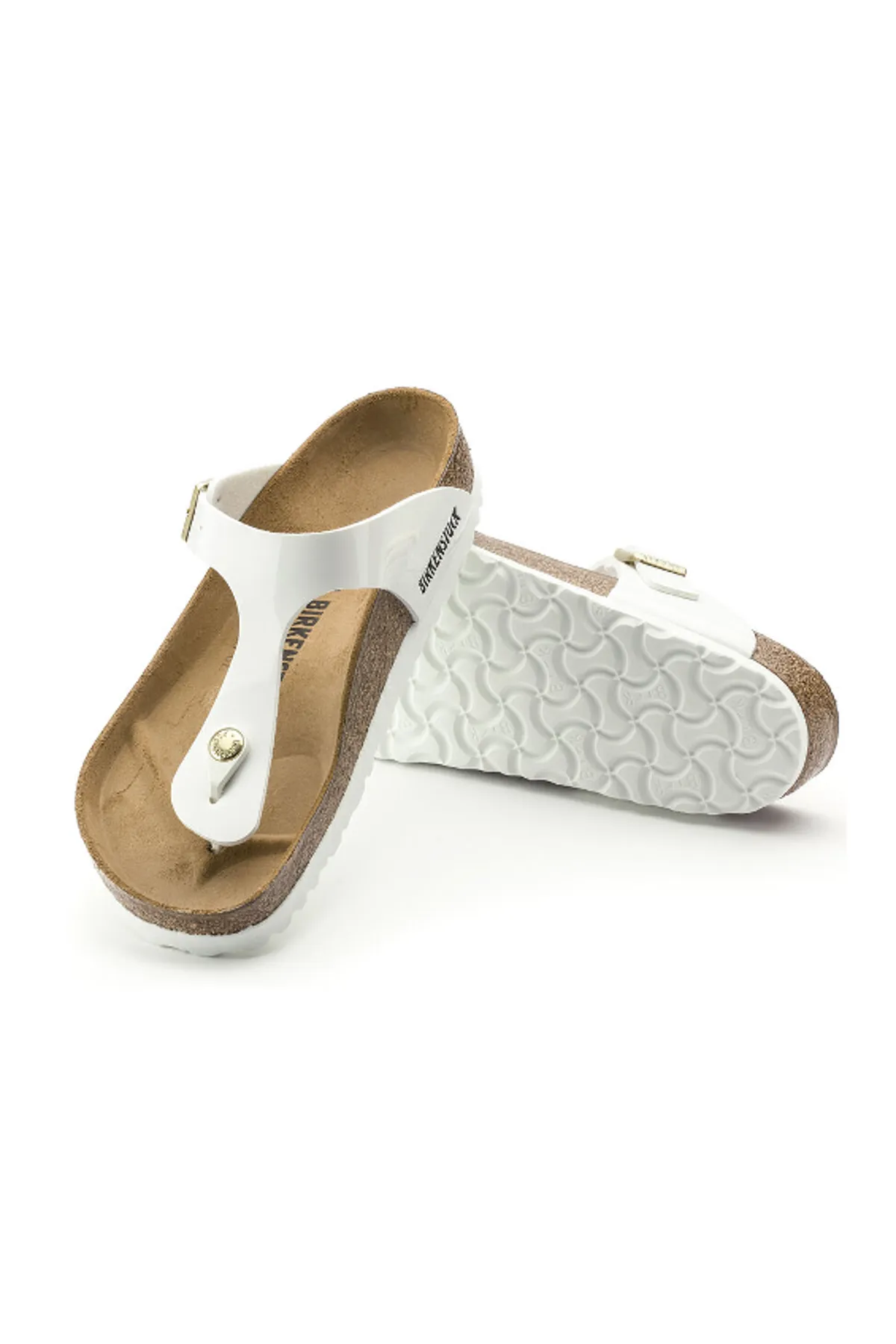 Birkenstock  Gizeh BF Weiße Hausschuhe1005299