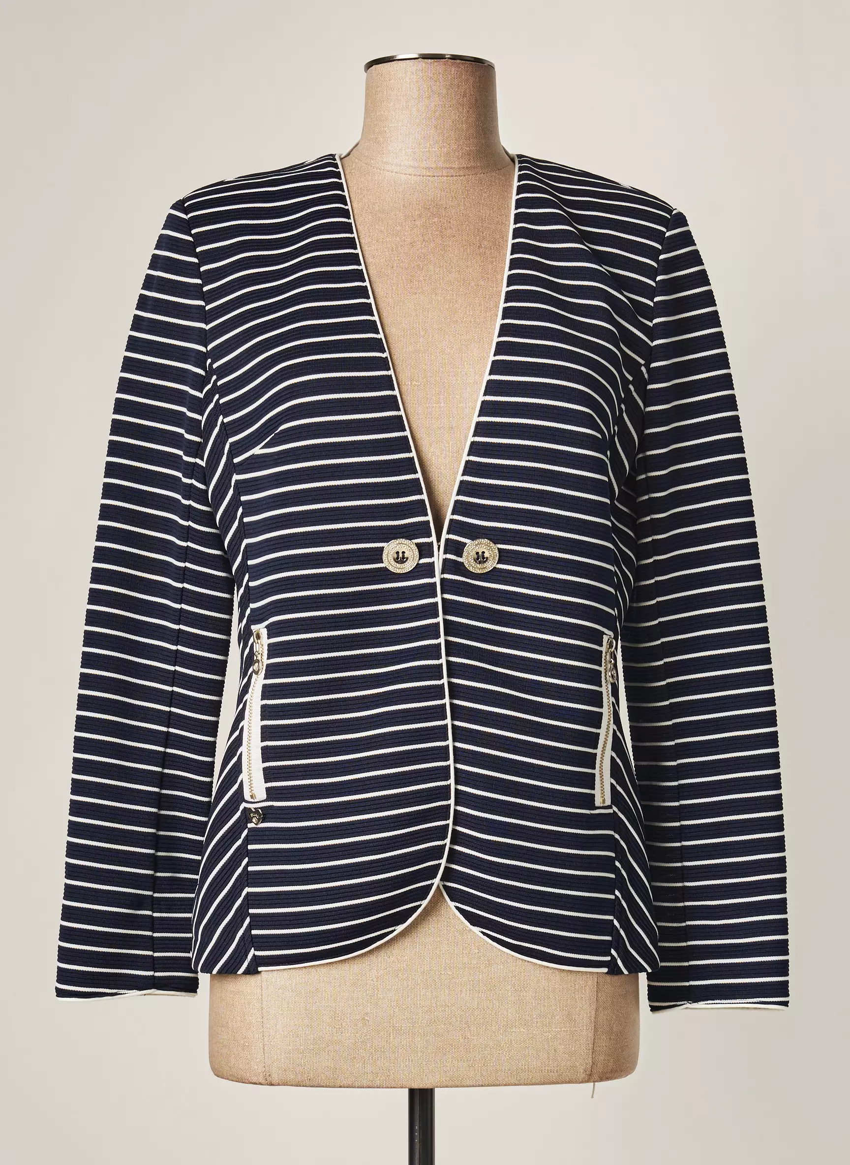 Divas Vestecasual Femme couleur bleu
