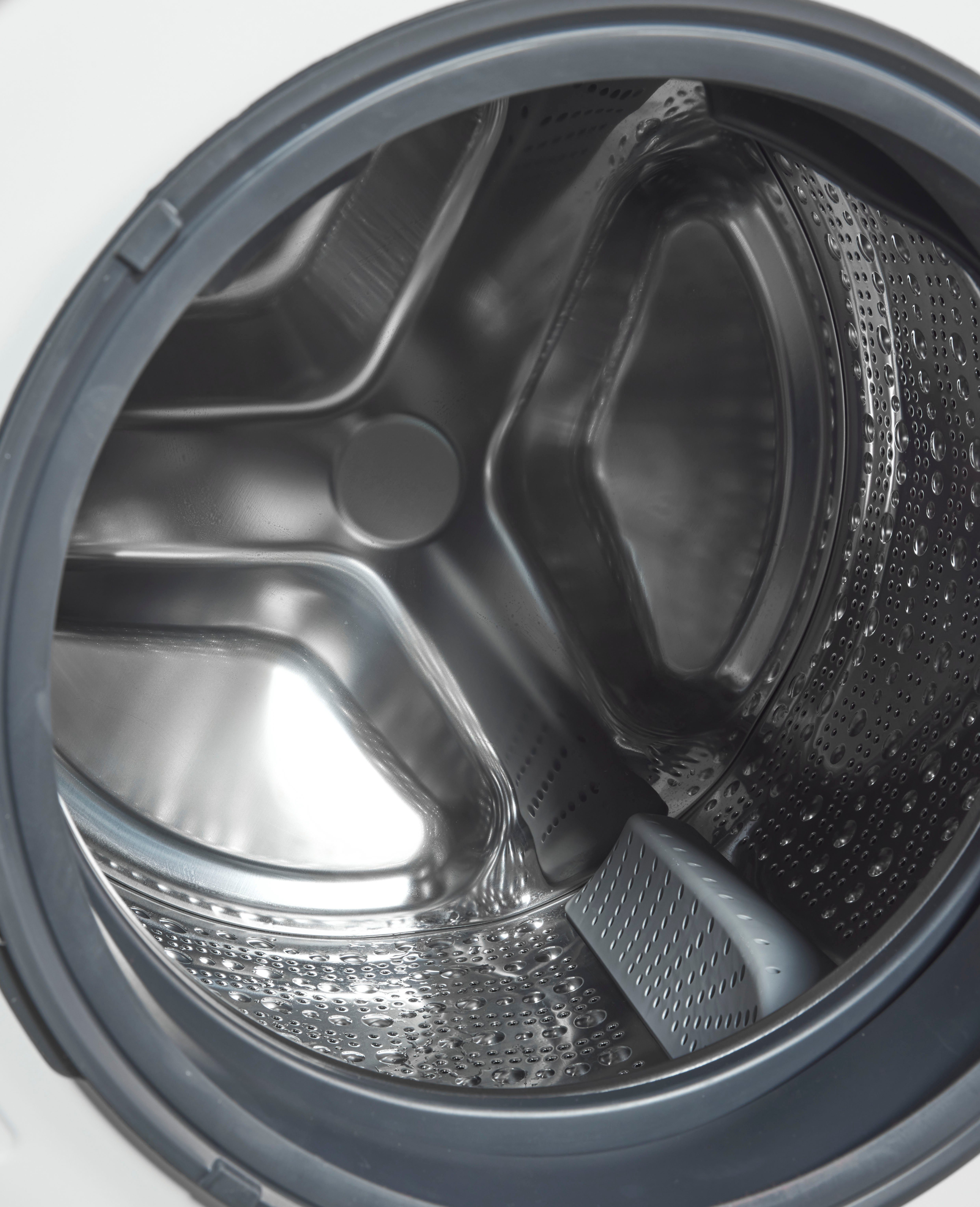 SIEMENS Waschmaschine iQ300 WM14N0A4, 8 kg, 1400 U/min, smartFinish – glättet dank Dampf sämtliche Knitterfalten