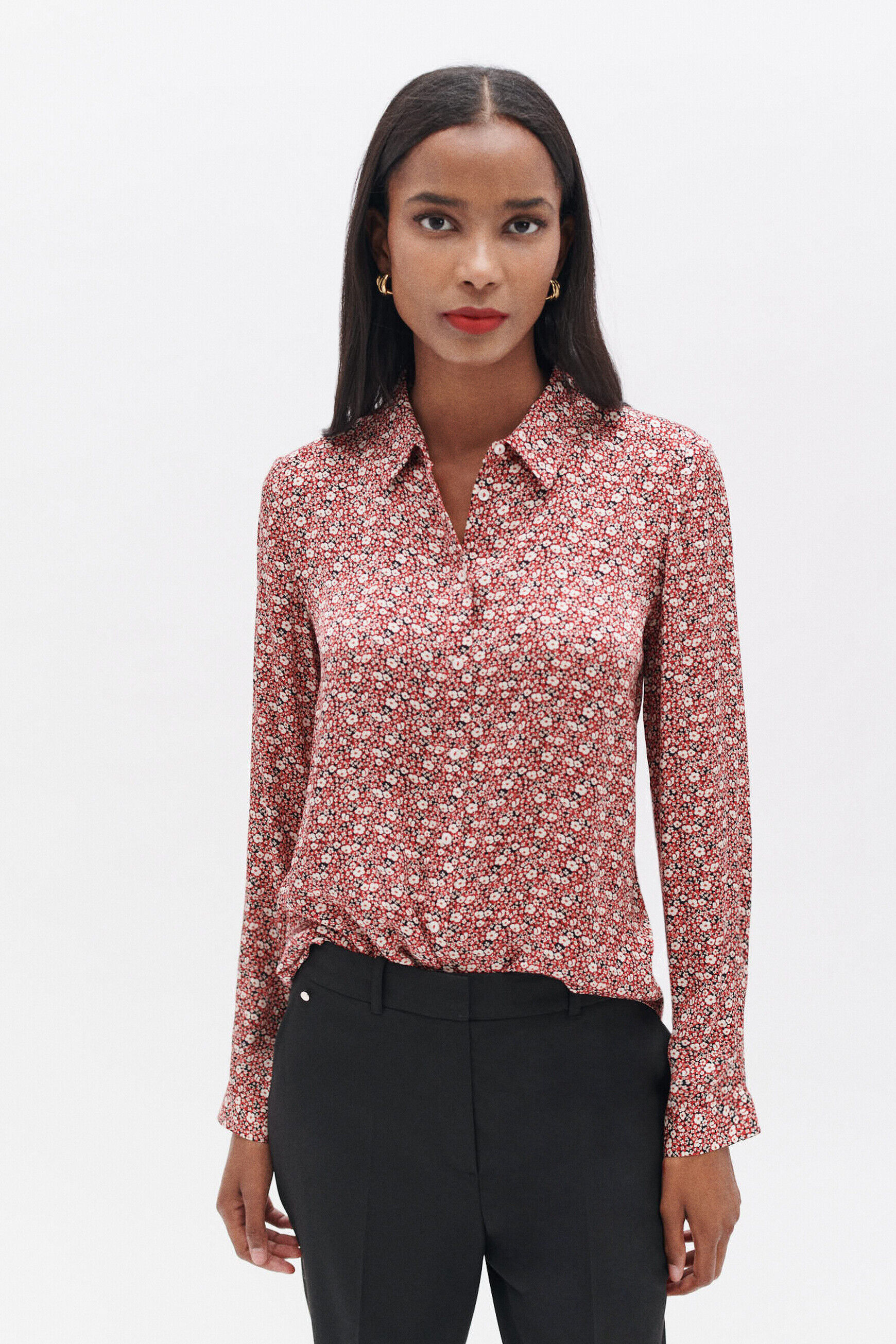 Chemise jess2 rouge femme