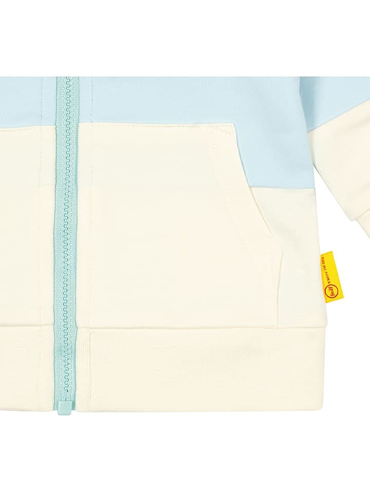 Steiff Sweatjacke in Grün/ Hellblau/ Creme günstig kaufen 62