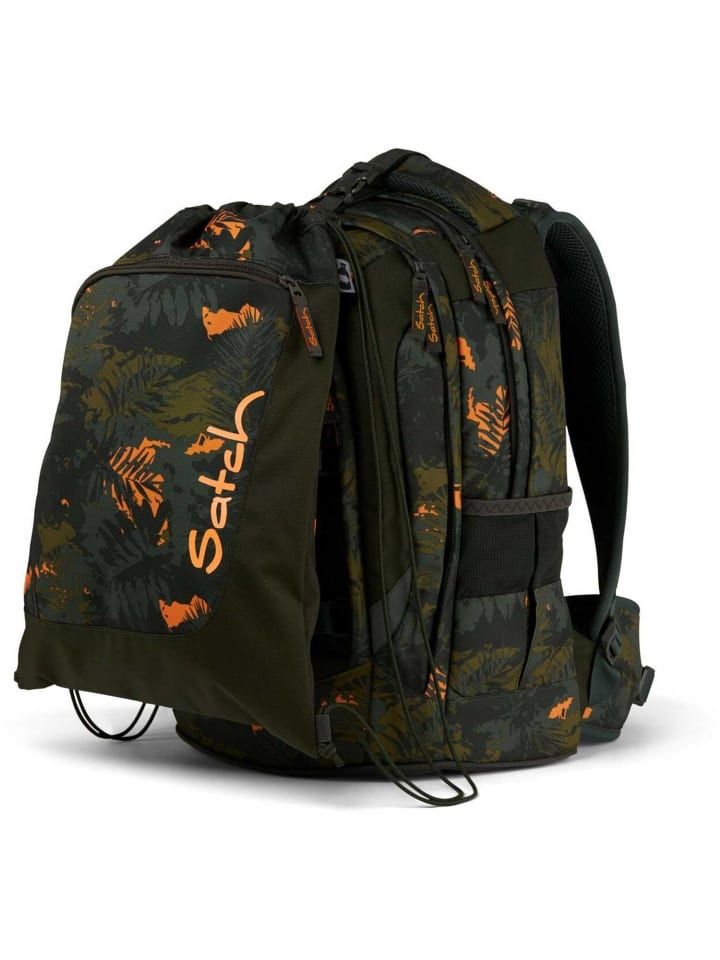 Satch Gymbag Jurassic Jungle in grün günstig kaufen onesize