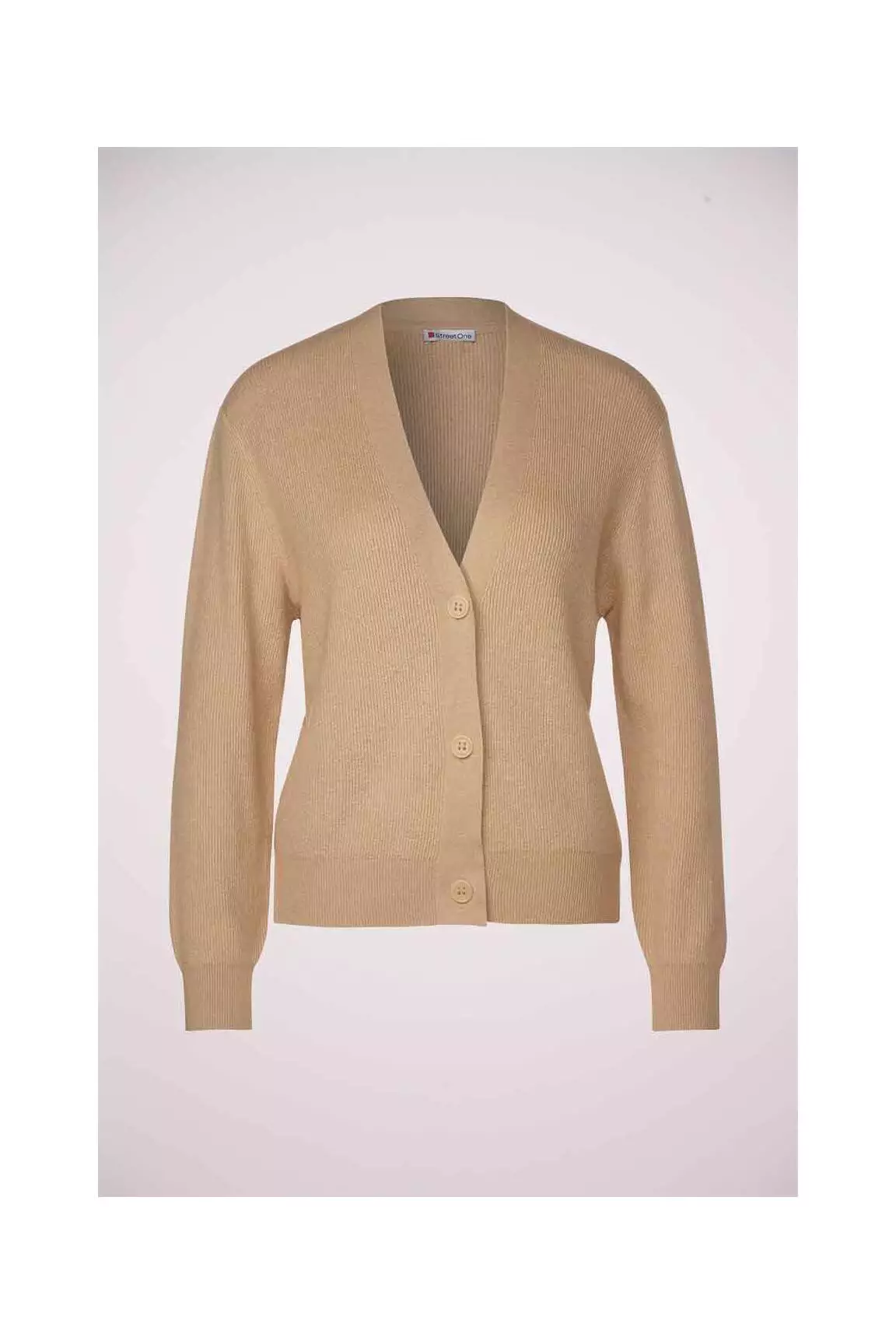 Street One Cardigans Femme couleur beige