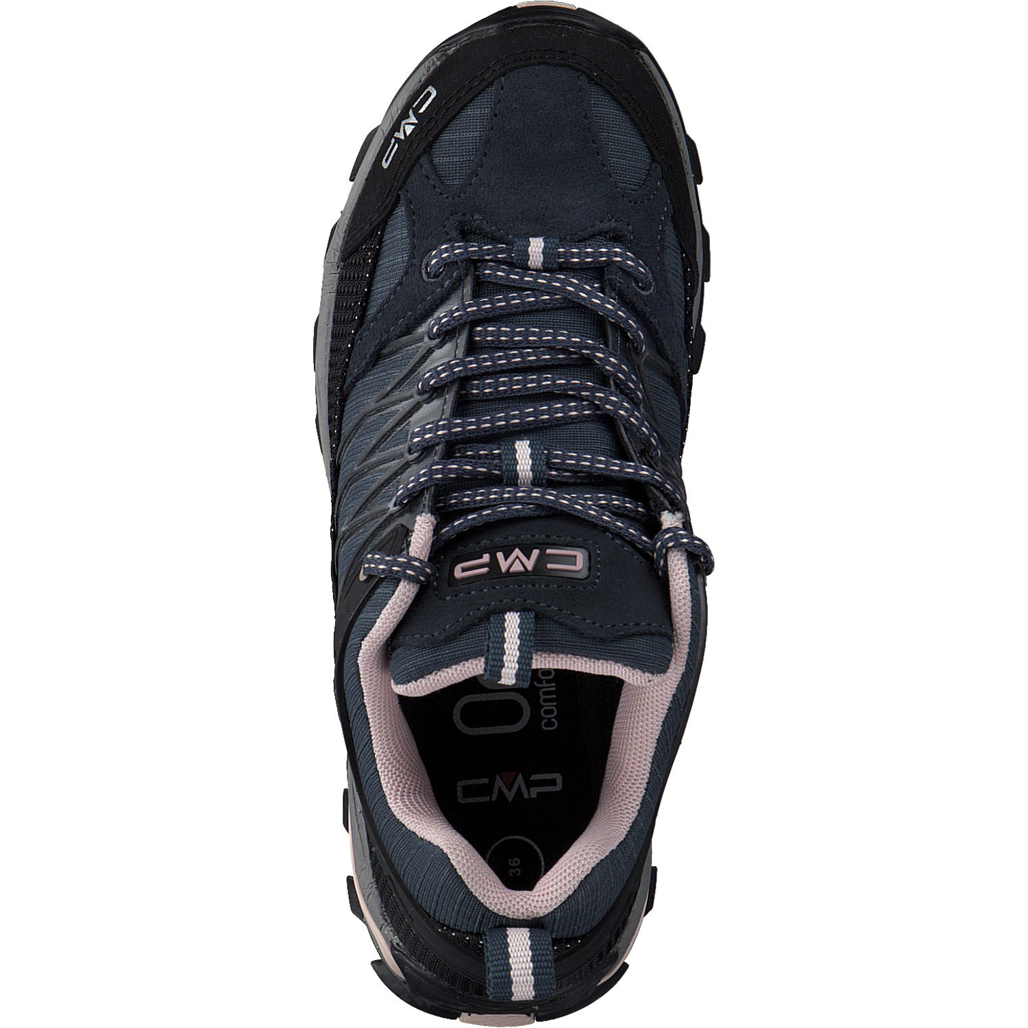 CMP Rigel 3Q54456, Trekkingschuhe, Damen, ashpalt-antracite-rose