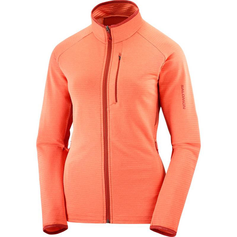 Salomon ESSENTIAL LIGHTWARM Fleecejacke Damen