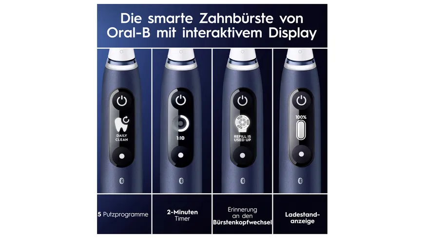 Oral-B Elektrische Zahnbürste iO Series 7N Sapphire Blue