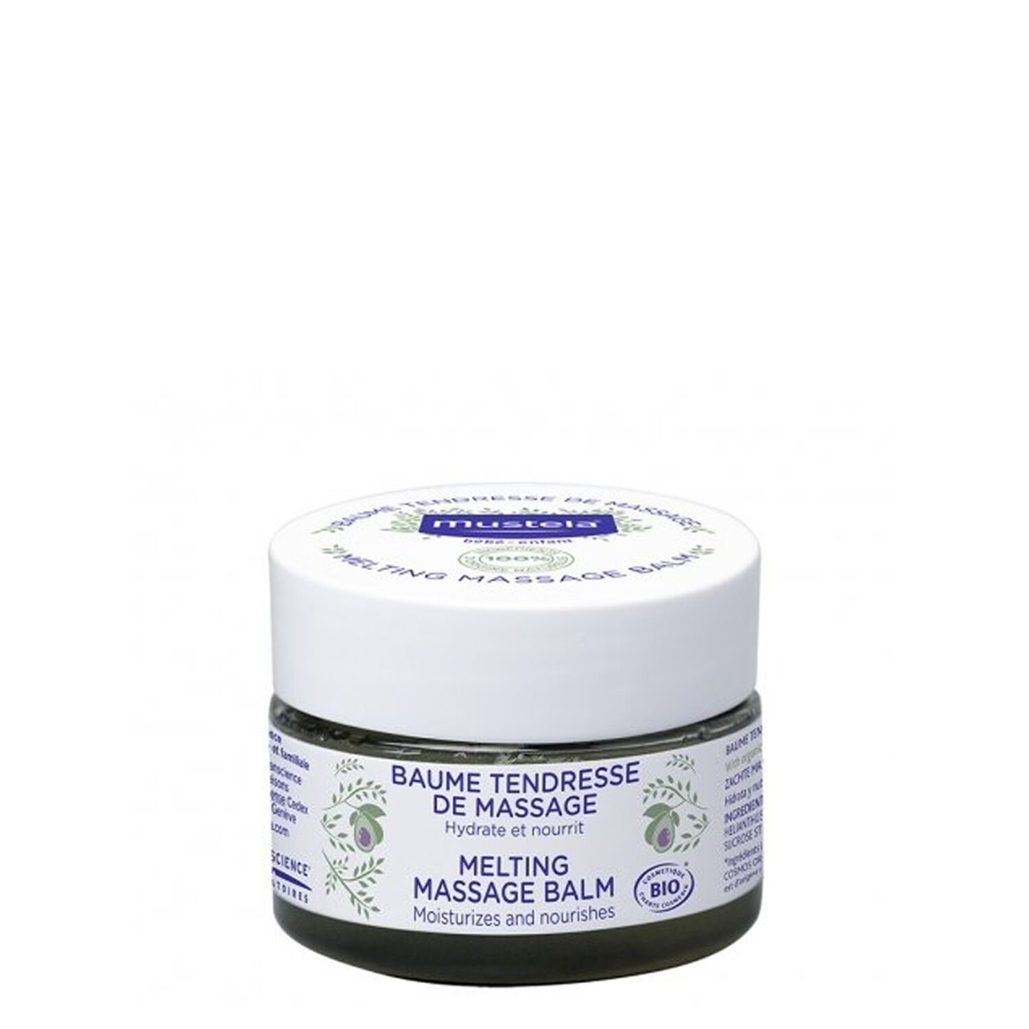 Mustela Baume Tendresse de Massage Bio Hydrate & Nourrit