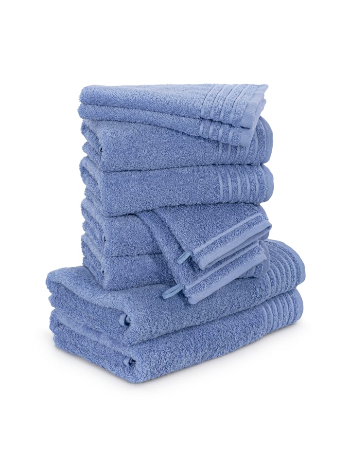 Möve Handtuchset New Classic 10-TLG in cornflower günstig kaufen onesize