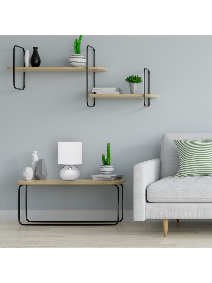 relaxdays Nachttischlampe in Silber - (H)28 x Ø 18 cm günstig kaufen onesize