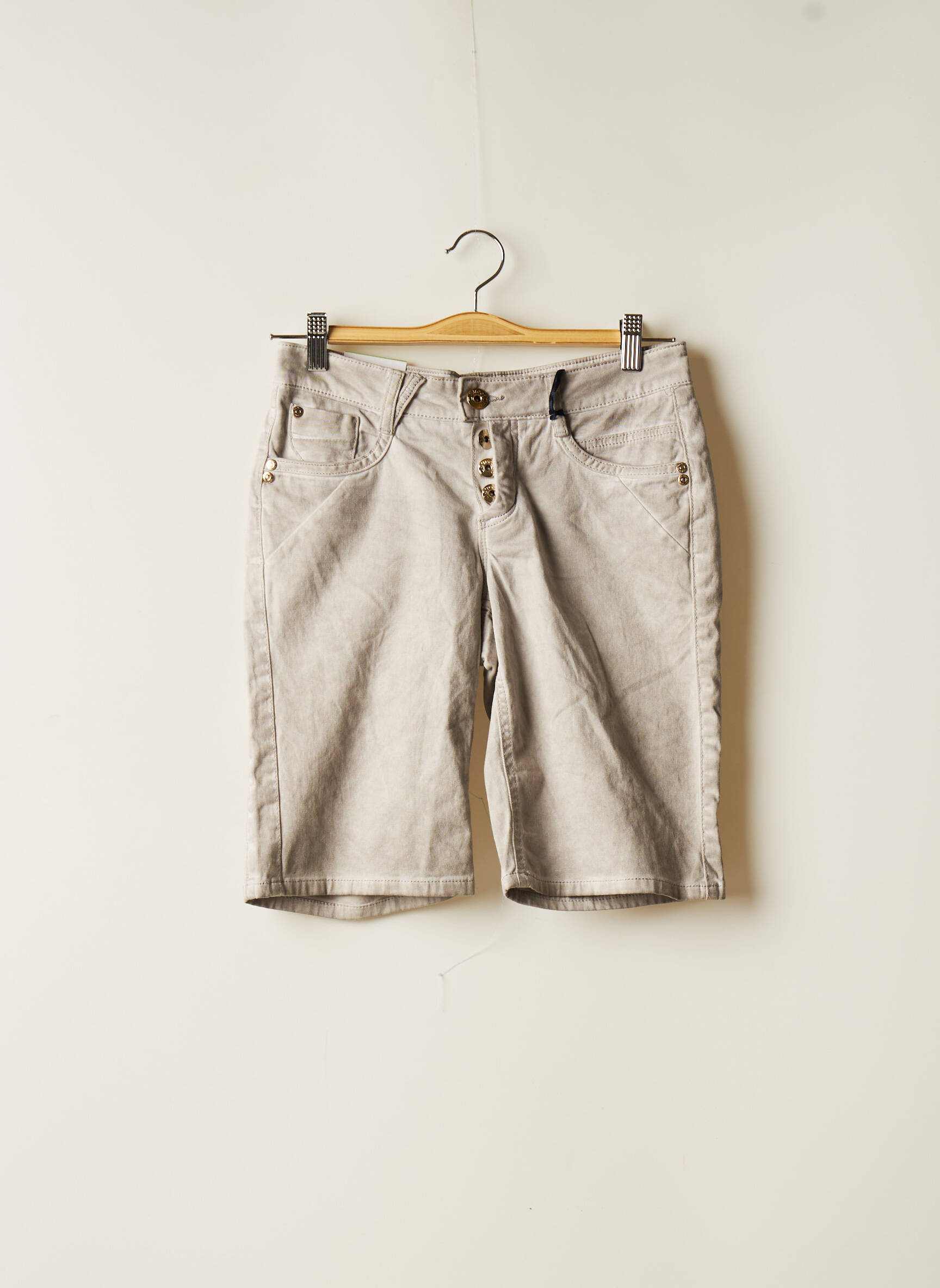 Street One Bermudas Femme couleur gris
