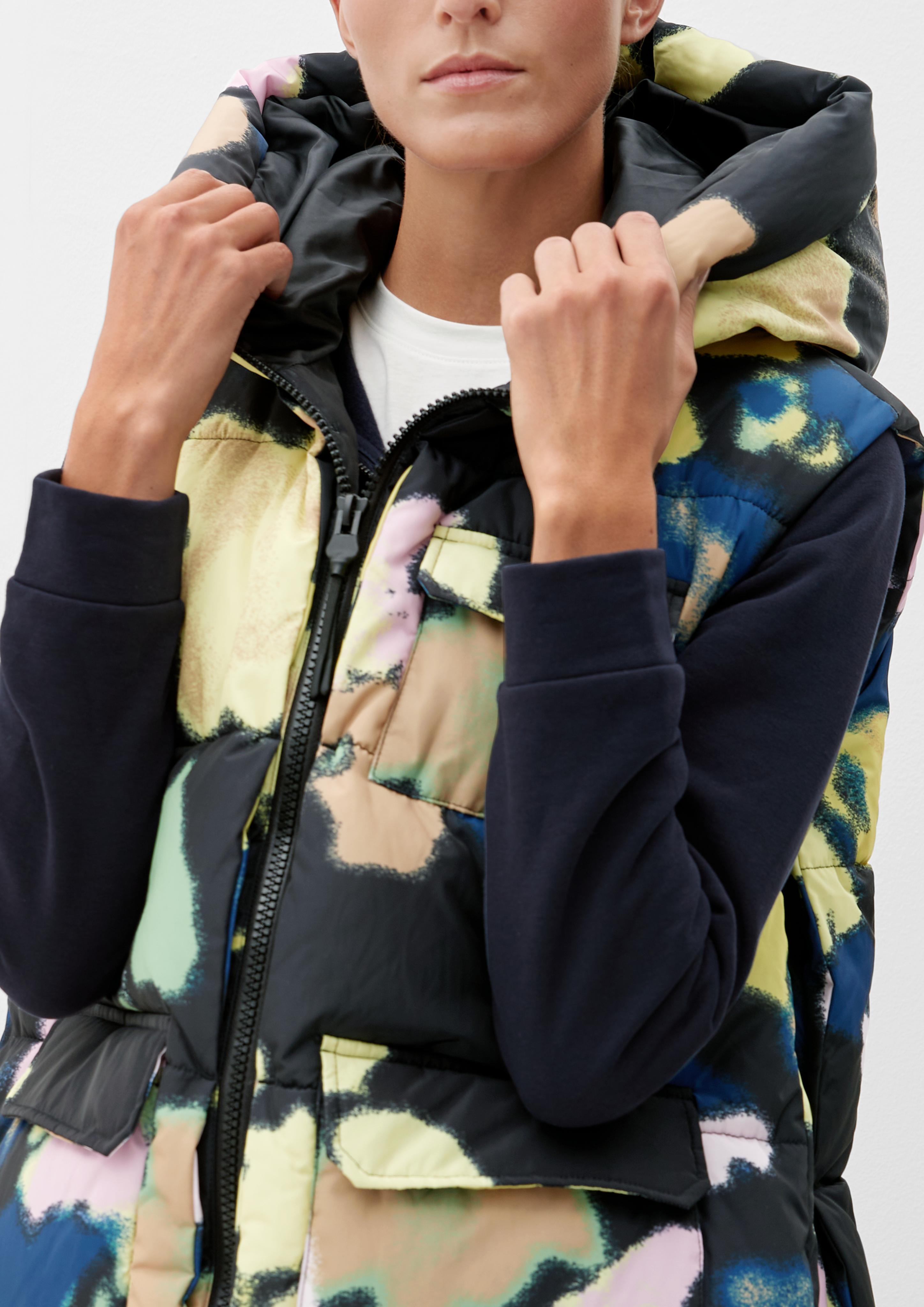Weste mit abstraktem Allover-Muster  2117362-99A3