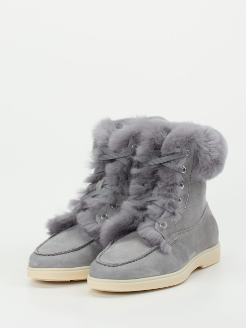 Schnürstiefelette-18214590003 Santoni