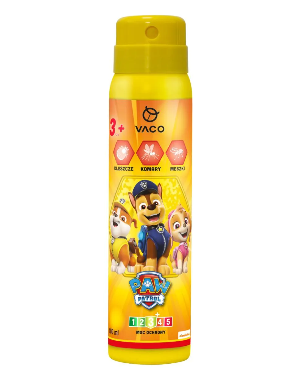 Vaco Paw Patrol od 36 mjeseci - Sprej za djecu protiv komaraca, krpelja i mušica 100 ml
