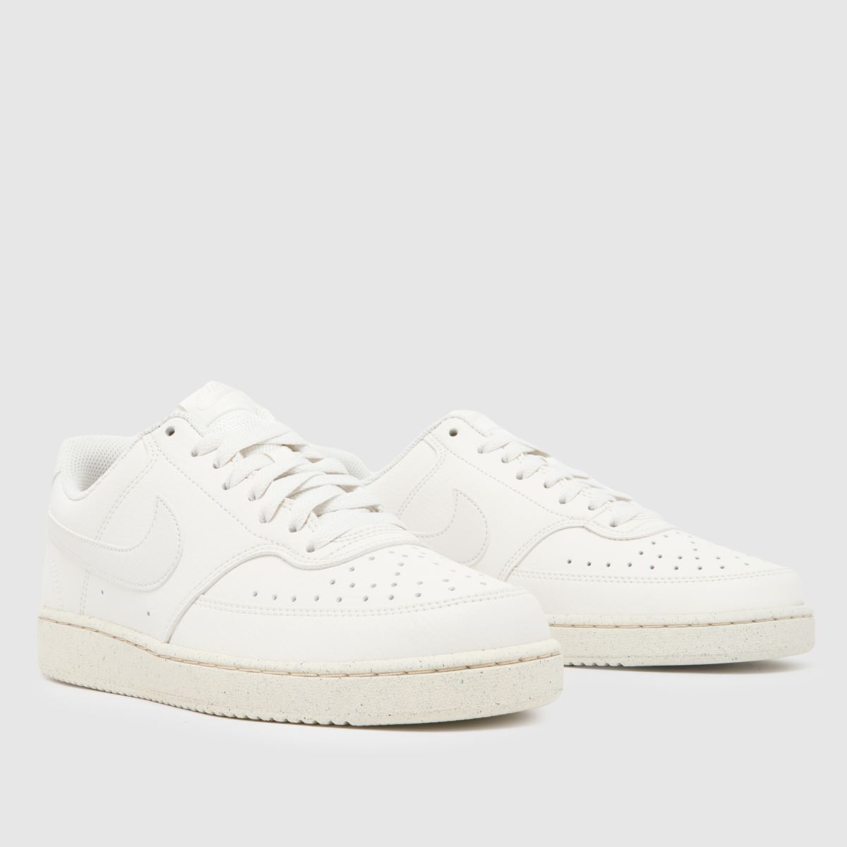 Nike Court Vision – Vita, flerfärgade träningsskor