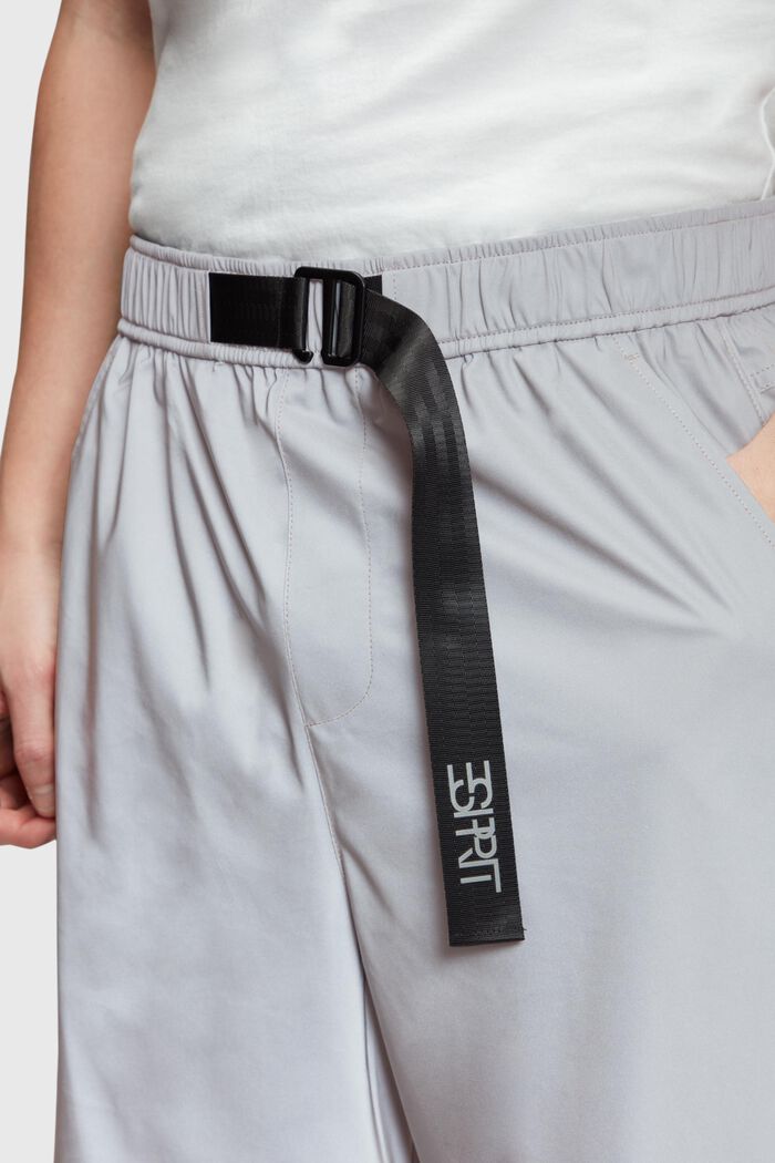 High-Rise-Nylon Track Pants im Tapered Fit