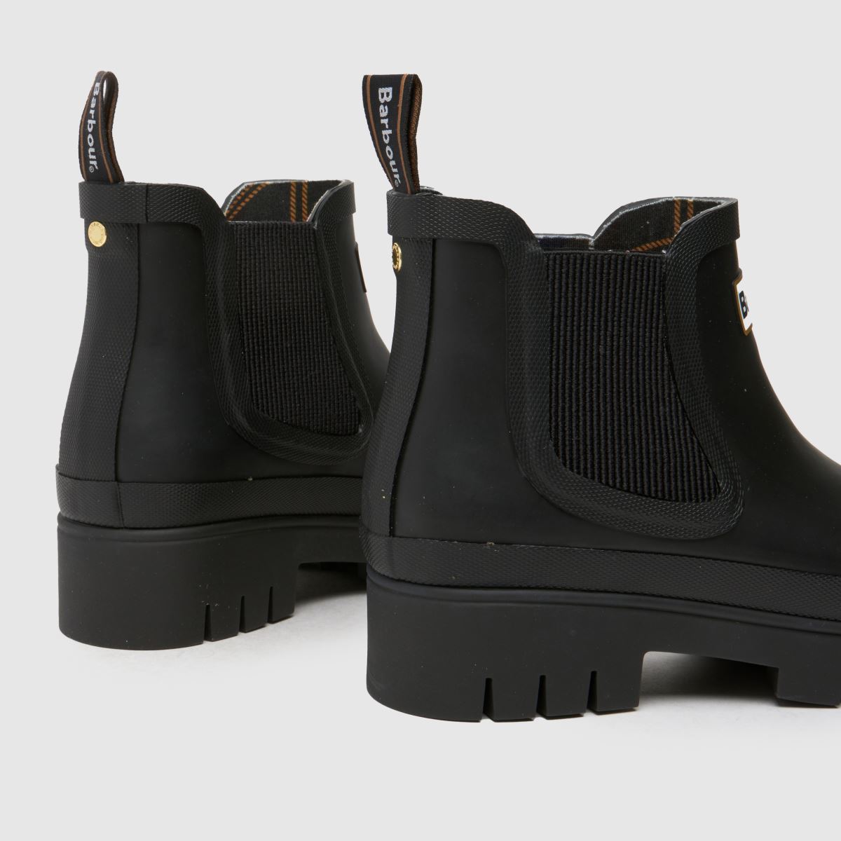 Barbour – Halton – Svarta wellingtonstövlar
