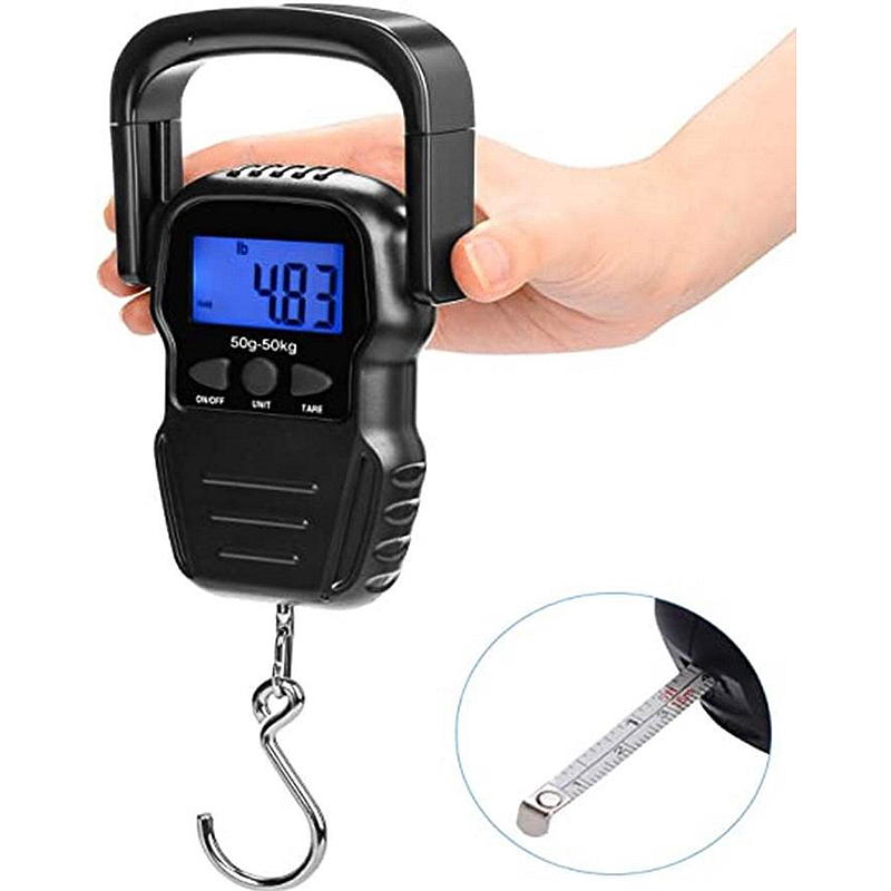 Villfisken Fiskevekt Digital, 50 kg, Villfisken