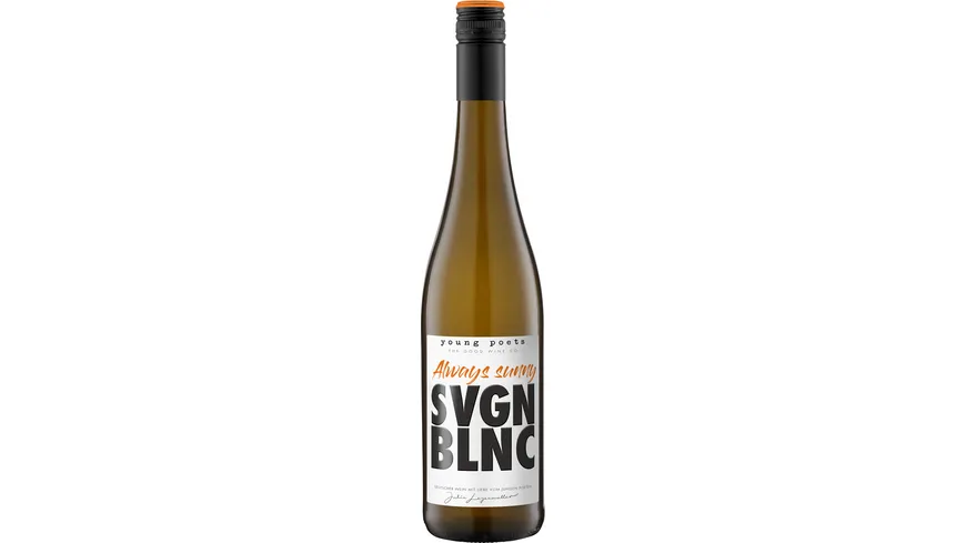 young poets Always Sunny Sauvignon Blanc 0.75 l