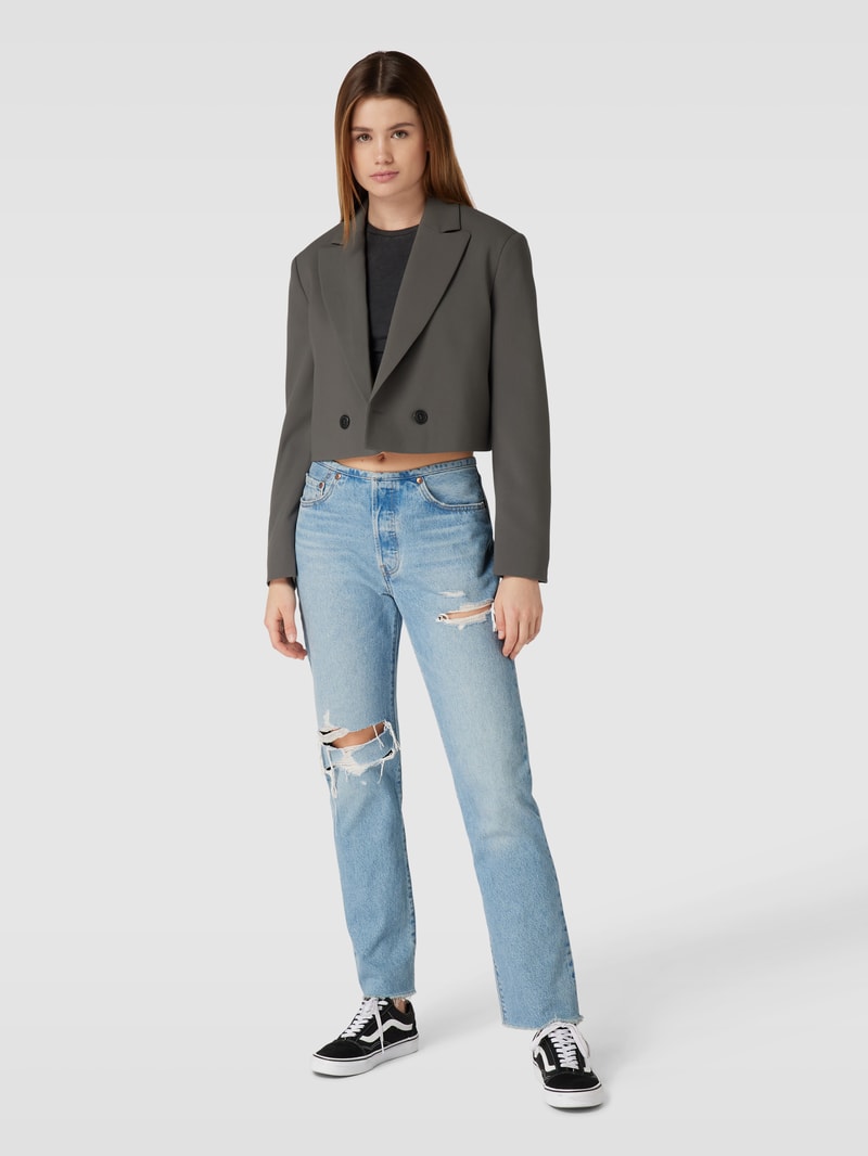 Jeans im Destroyed-Look Modell 'MINI' in hellblau