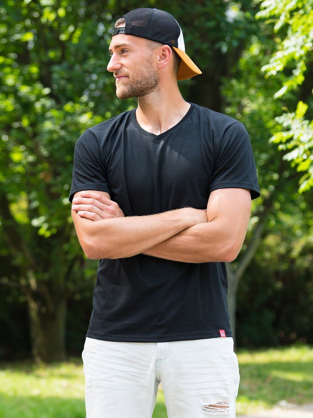 CityZen T-Shirt V-Ausschnitt