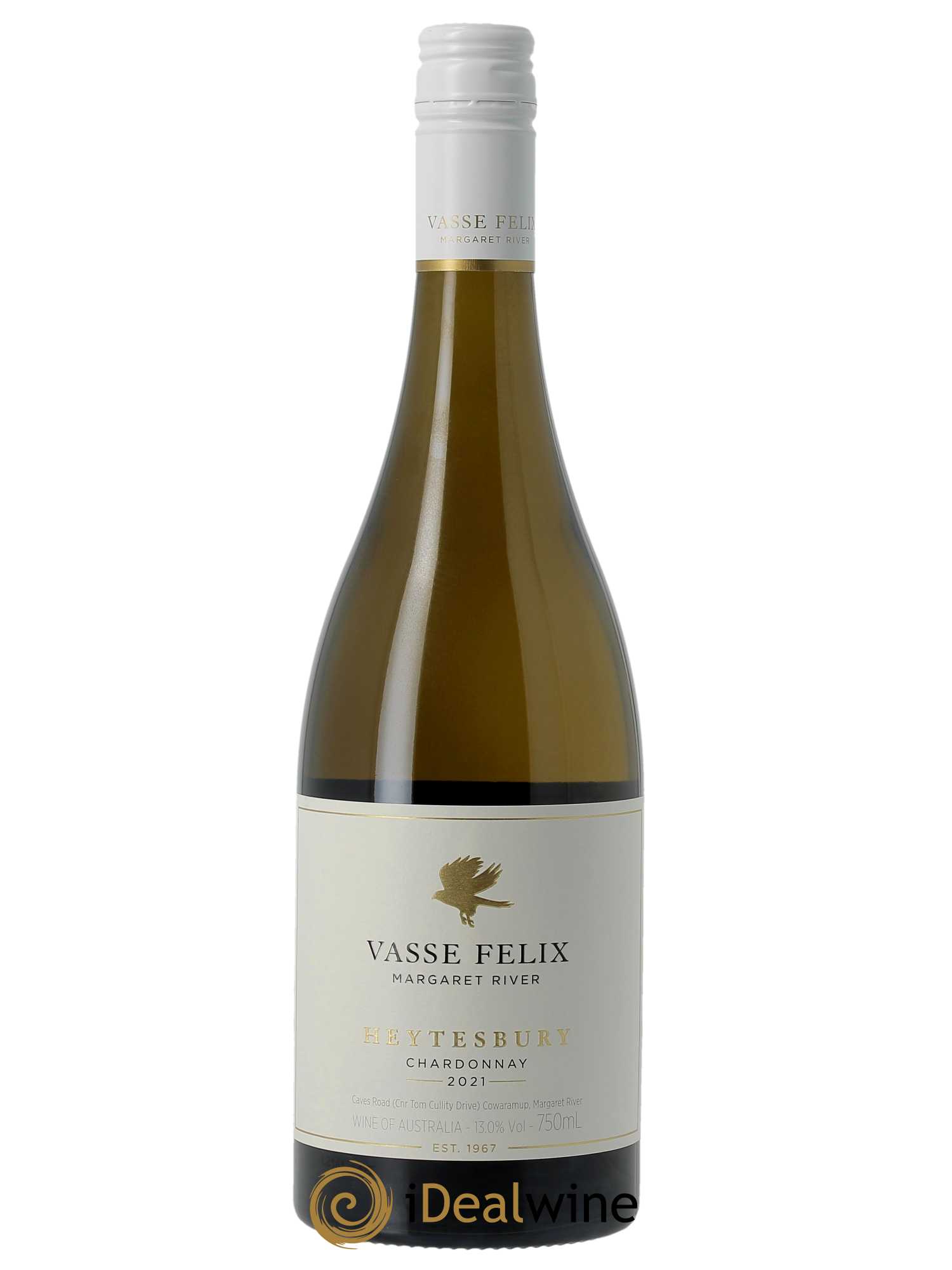 Margaret River Vasse Felix Heytesbury Chardonnay  2021 - Lot de 1 Bouteille