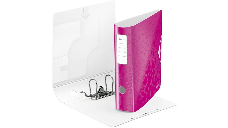 LEITZ Ordner Active WOW breit A4 pink pink
