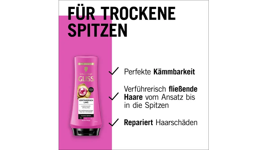 GLISS Spülung Verführerisch Lang 200 ml 200 ml