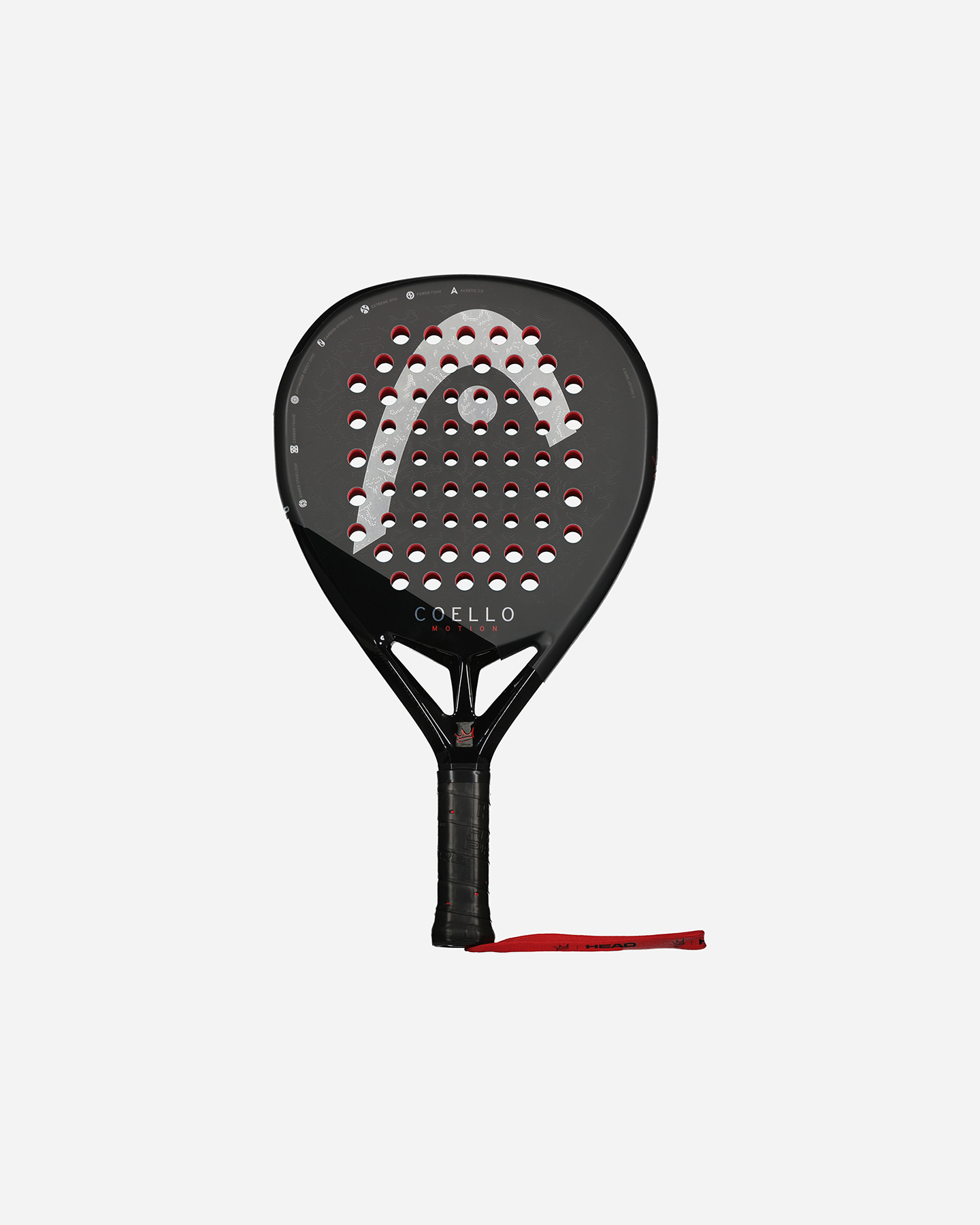 Head Padel Coello Motion 2025 Performance Padel Racket 225025-UNI