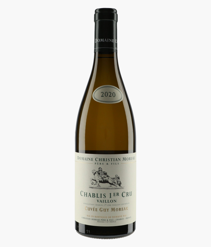 Chablis 1er Cru Vaillon Cuvée Guy Moreau 2020MOREAU CHRISTIAN
