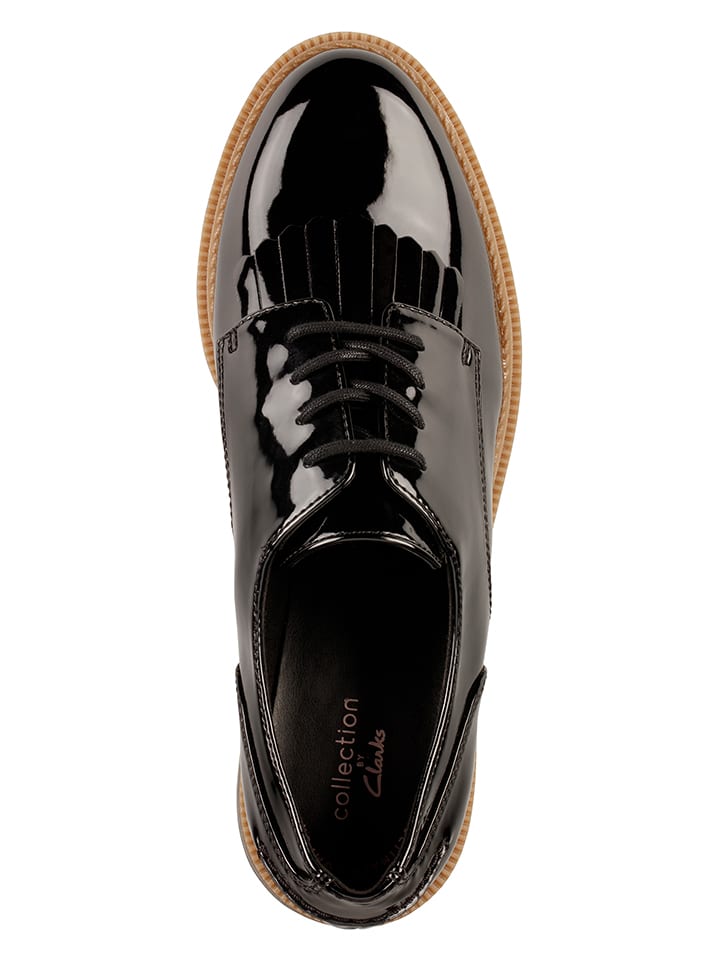 Clarks Schnürschuhe ''Griffin Mabel'' in Schwarz günstig kaufen