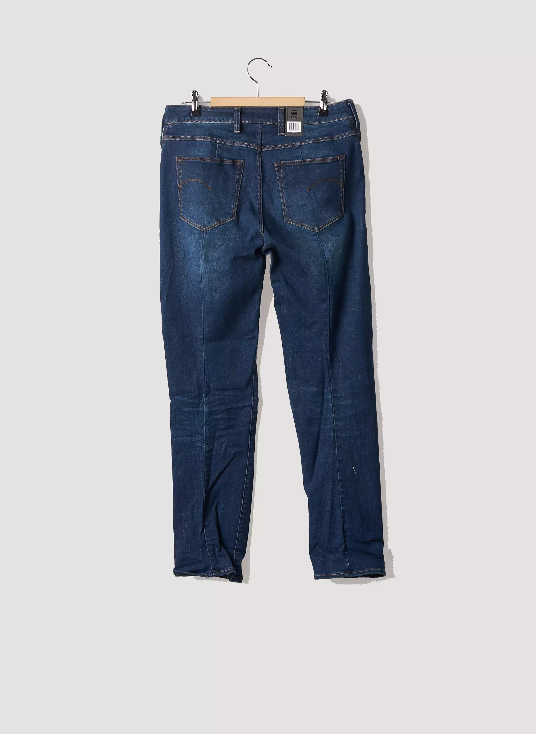 Raw 7 Jean Mom Homme couleur bleu