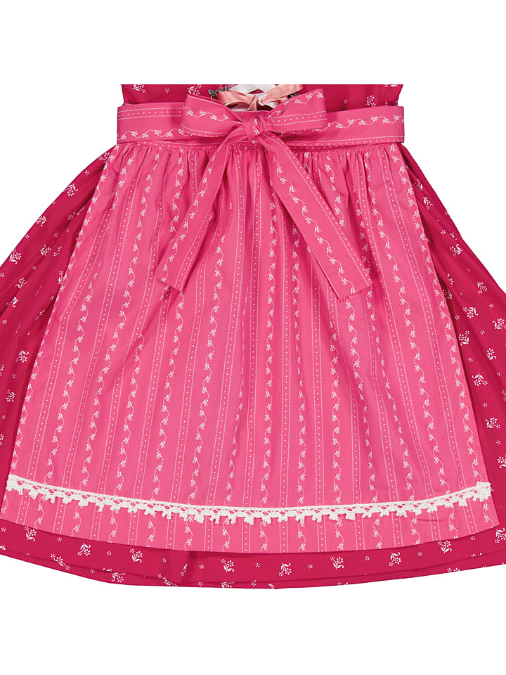 Isartrachten Dirndl in Pink günstig kaufen