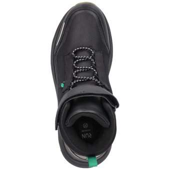 Run Lifewear Klett Boots in schwarz