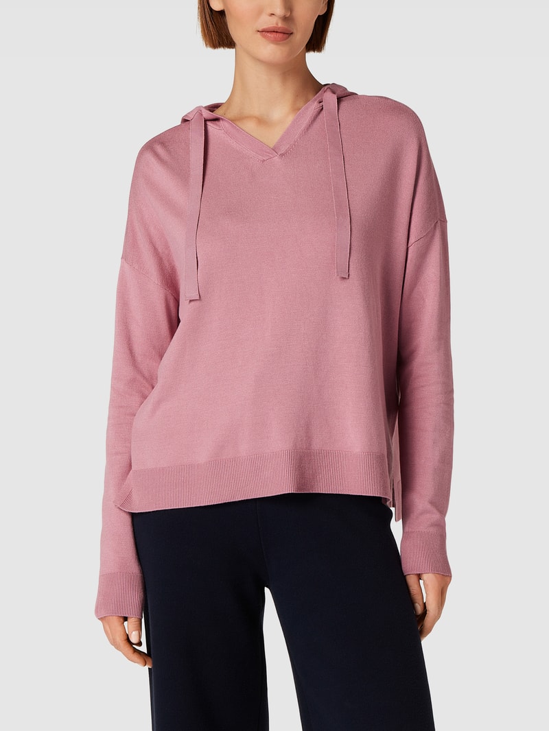 Sweatshirt mit Kapuze in pink