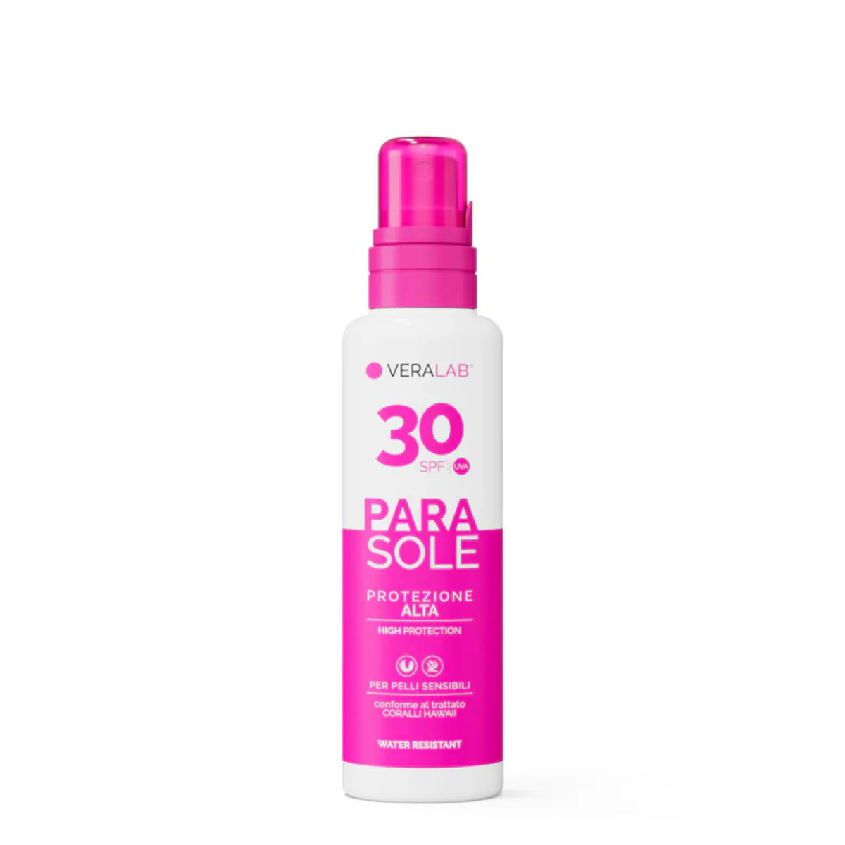 Solari PARASOLE 30 Opaľovacie mlieko v spreji - SPF 30 - Telové mlieko na opaľovanie s vysokou ochranou.