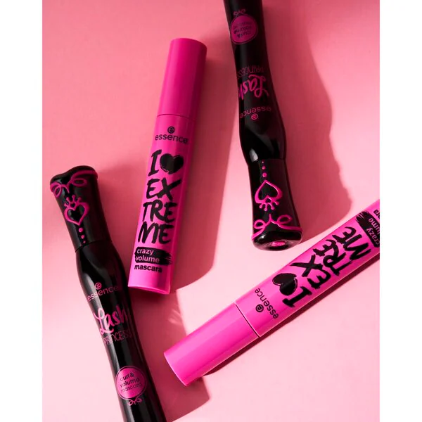 Maskara za volumen in ukrivljenost trepalnic Essence Lash Princess črna 12 ml