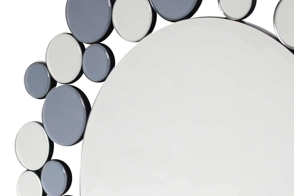 Kayoom Wandspiegel Bubble 1925 Silber / Grau