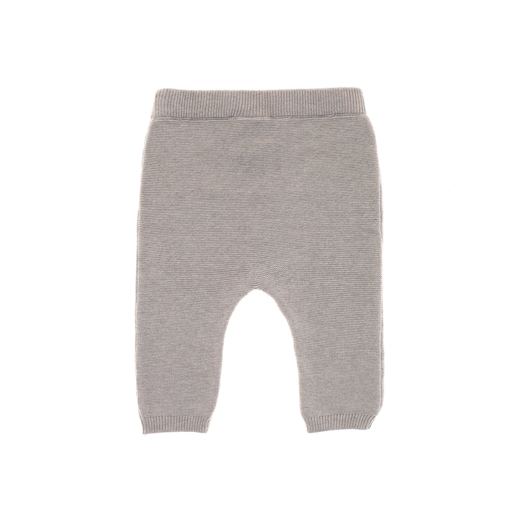 Baby Hose - Strickhose, Grau