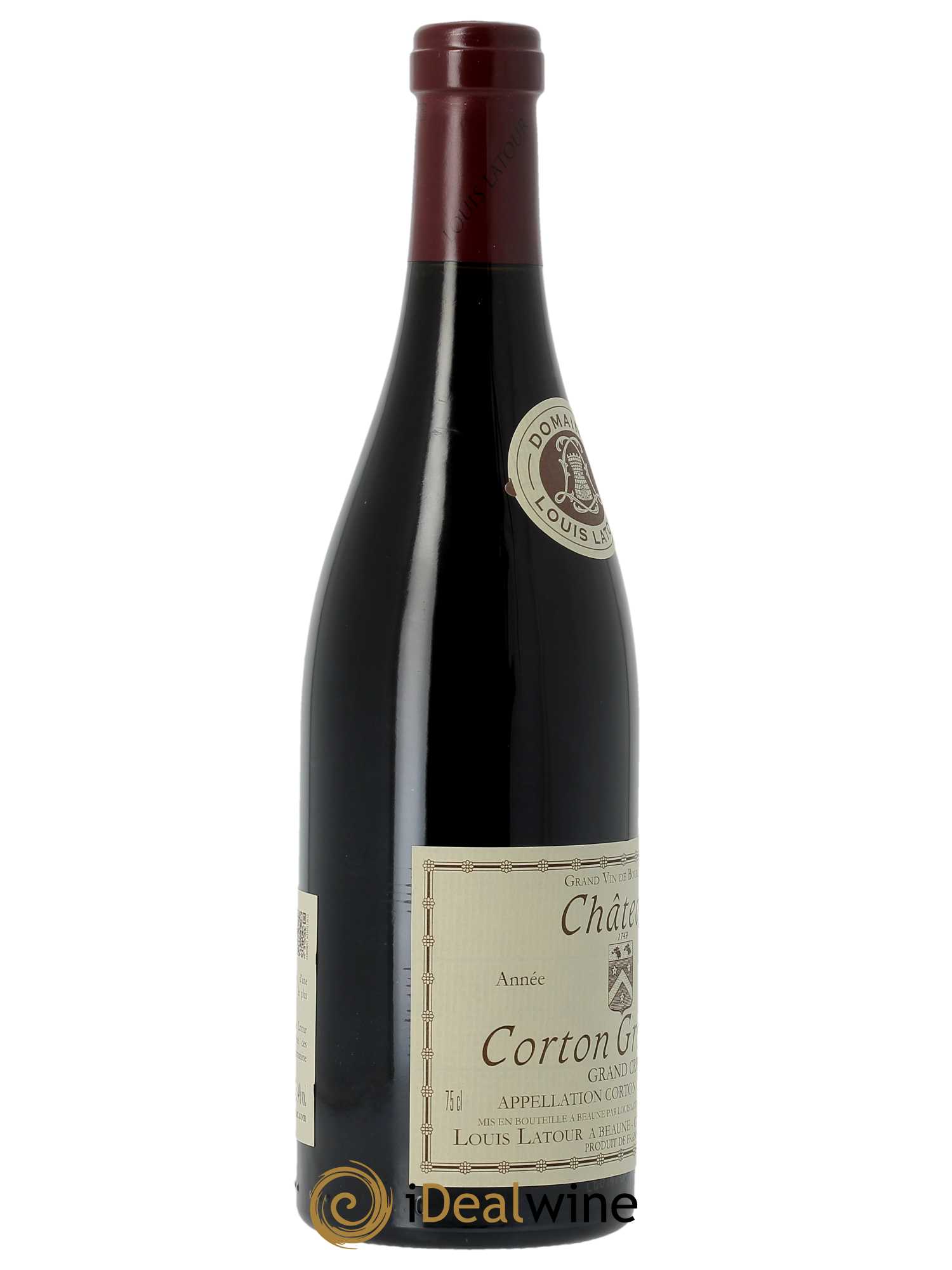Corton Grand Cru Château Corton Grancey Louis Latour (CBO à partir de 6 BTS) 2012 - Lot de 1 Bouteille