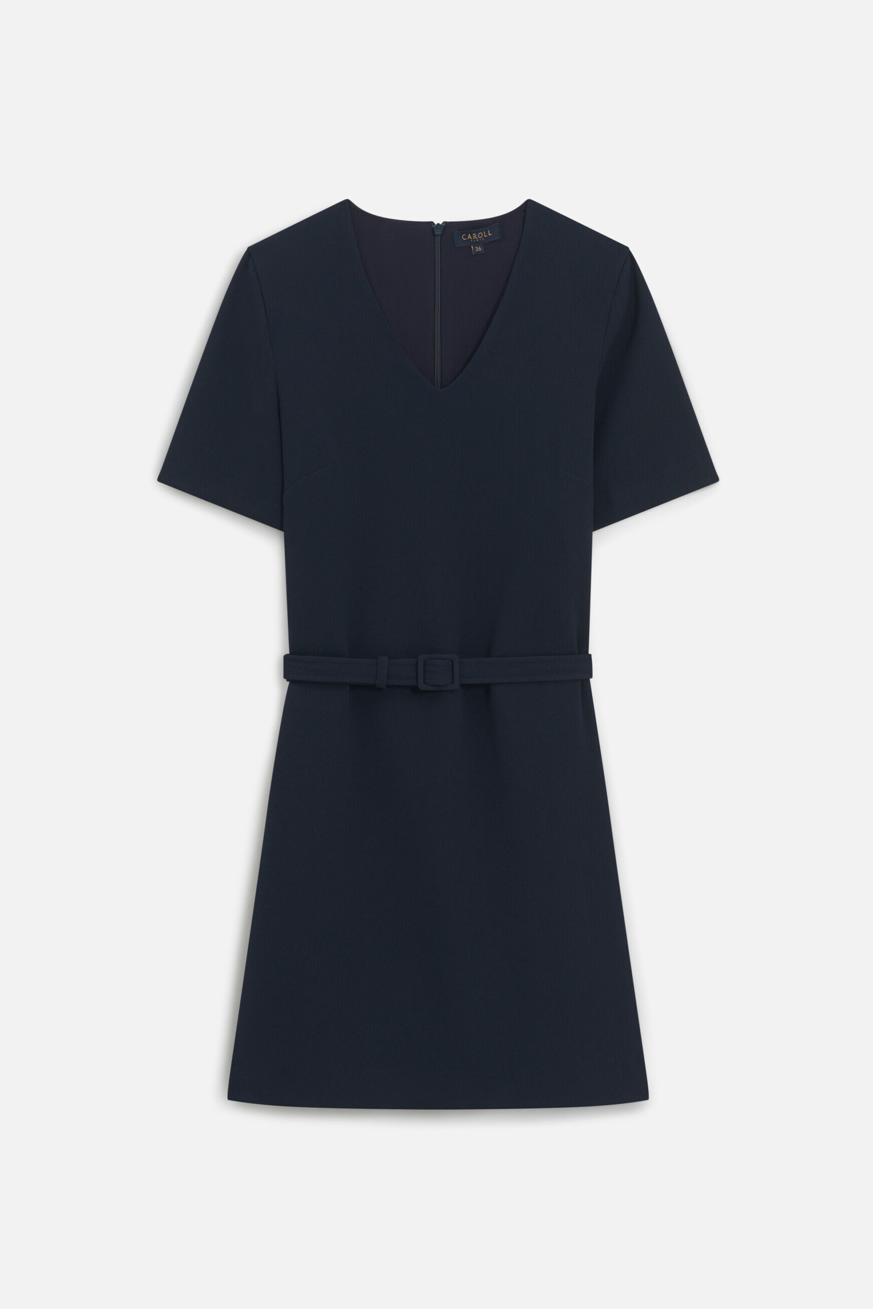 Robe reine bleu marine femme
