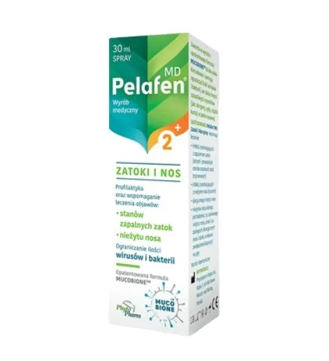 Pelafen MD Bihuler og næse, næsespray til børn over 2 år og voksne